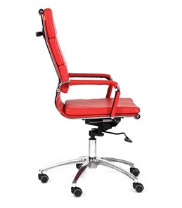 Кресло компьютерное CHAIRMAN 750 экокожа красная в Барнауле - предосмотр 2